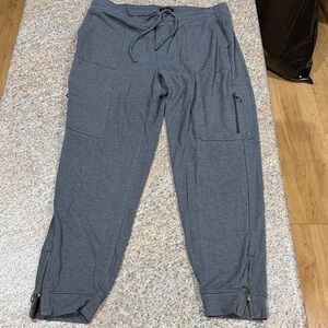 White House Black Market Gray Jogger Pants size medium